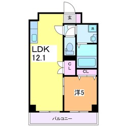 ＡＳプレミアム関屋金衛町の物件間取画像